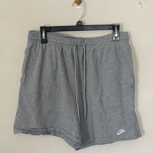 Nike Heather Gray Sports Shorts